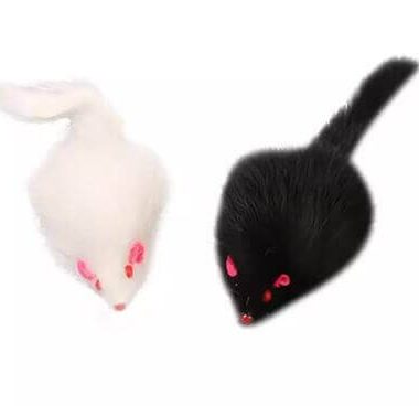 Ratón con cuerda para gato