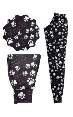 Pantalón de pijama para dueños con diseño de patitas - Imagen 7