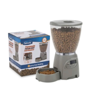 Dispensador de alimento de mascotas programable 30 tazas