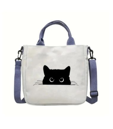 Bolso de Mano y Bandolera "Cat Lover"