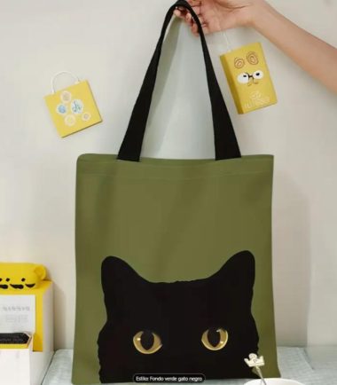 Bolso de Mano "Black Cat Eyes"