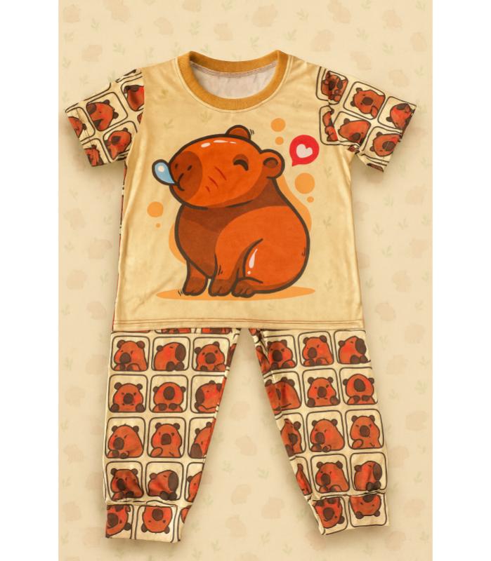 pijama-de-niños-capibaras-costa-rica pijama-de-niños-capibaras-costa-rica