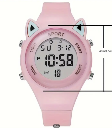 Reloj-diseño-rosa-gato-costa-rica