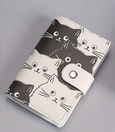 Tarjetero-gato-blanco-negro-costa-rica..