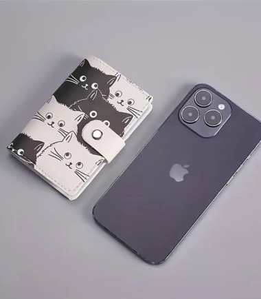 Tarjetero-gato-blanco-negro-tamaño-costa-rica