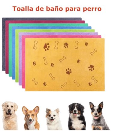 Toallas de baño para mascotas