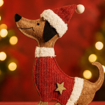 Adorno Navideño “Perrito Festivo”