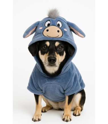 Suetér azul de peluche (Igor) Talla M