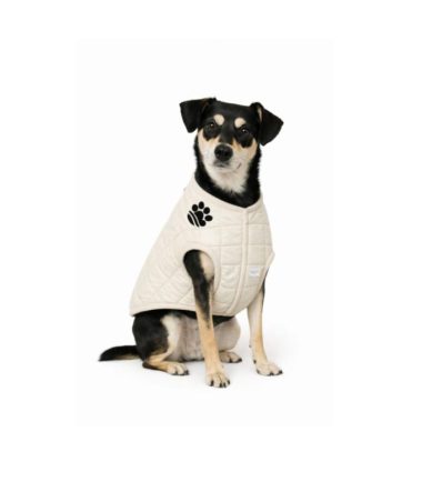 Suéter térmico blanco para perros Talla S-M