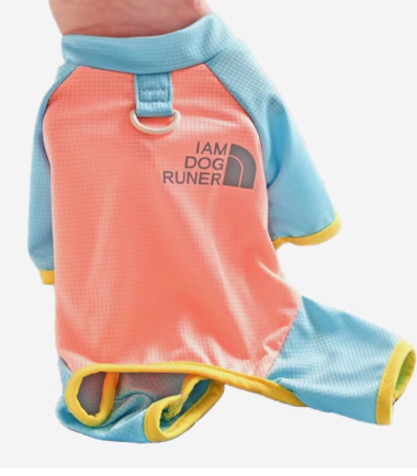 Body Mascota Para Verano Rosa Talla M