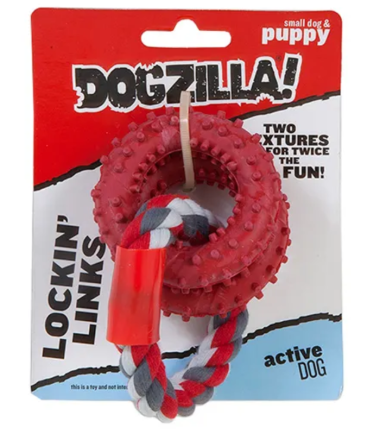 Juguete en Kit con Olor, mordedor para perro Dogzilla tamaño M-L