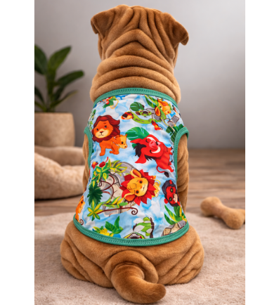 Camiseta-Verano-Mascotas-Rey-Leon-Costa-Rica camisa-perro-l