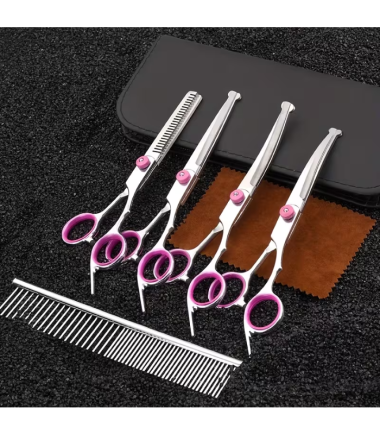 set-tijeras-grooming prfesional-punta-redondad-costa-rica