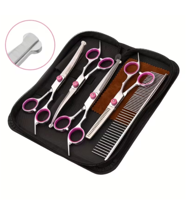 set-tijeras-grooming prfesional-punta-redondad-costa-rica