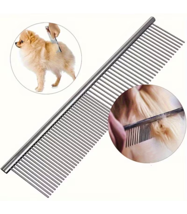 carda-desenredante-acero-inoxidable-grooming-mascotas-costa-rica