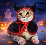 Capa de Diablo para mascotas Talla XS-S - Imagen 5