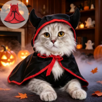 Capa de Diablo para mascotas Talla XS-S